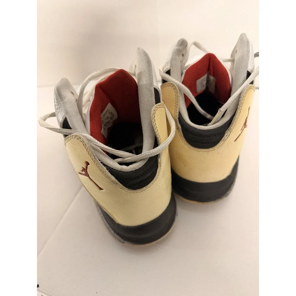 Jordan Ol' School 3 III White Cement Varsity Red Black 375512-162 Men's Size 12